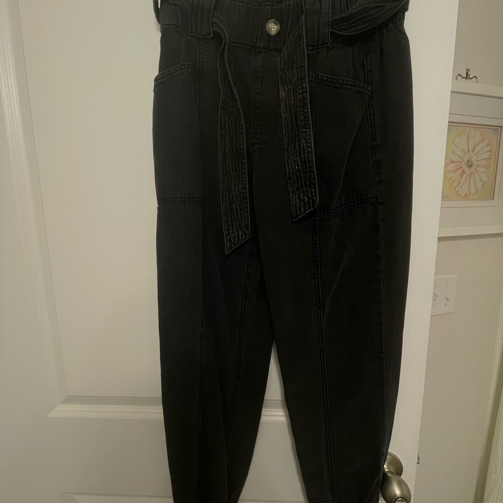 Black joggers